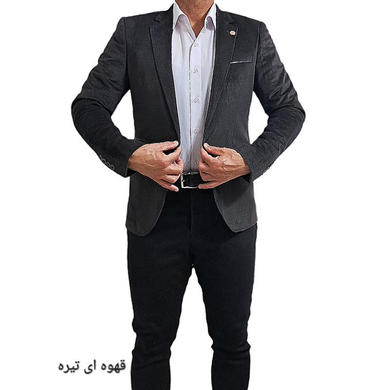 کت تک رسمی مردانه جیر مدل ۱۰۰۲