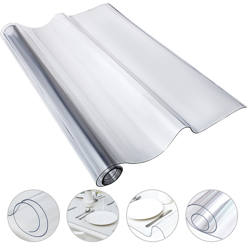 طلق رومیزی مدل کریستال ضخیم کد A60-T60 سایز 60×60 سانتی متر