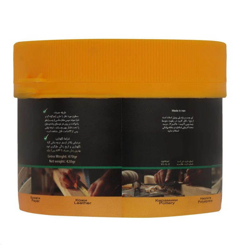 چسب چوب دلتا مدل سوپر پلاس وزن 440 گرم