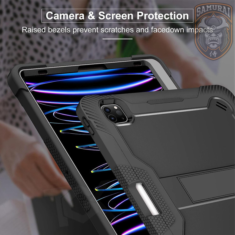 کاور سامورایی مدل Megatron مناسب برای تبلت اپل iPad Pro 11 2021  iPad Pro 11 2020  iPad Pro 11 2018  iPad Pro 11 2022