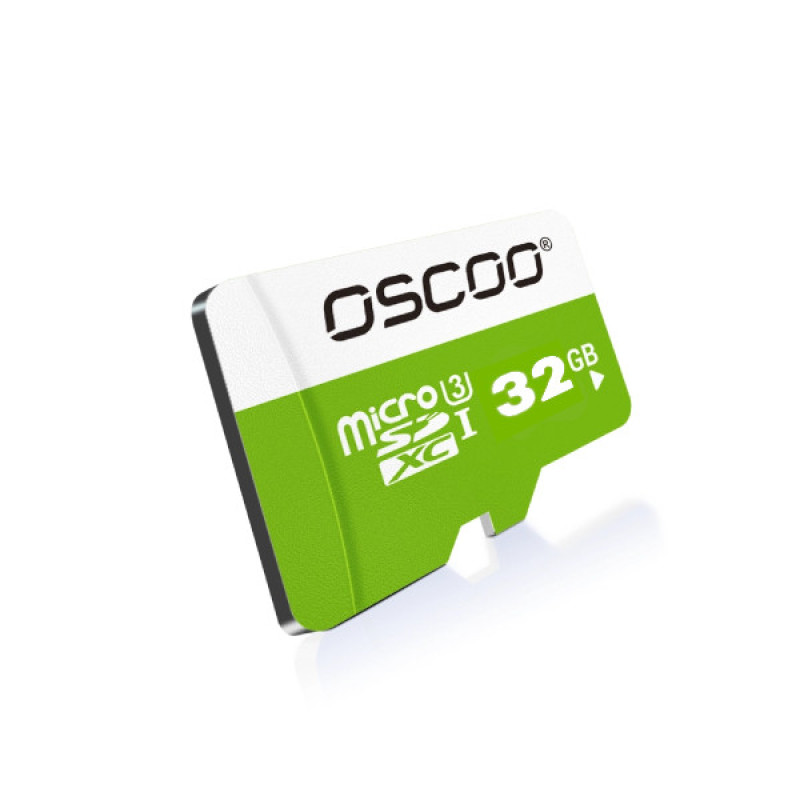 کارت حافظه MicroSD اوسکو مدل Green Series کلاس 10 استاندارد U3 سرعت 85mbs ظرفیت 32 گیگابایت