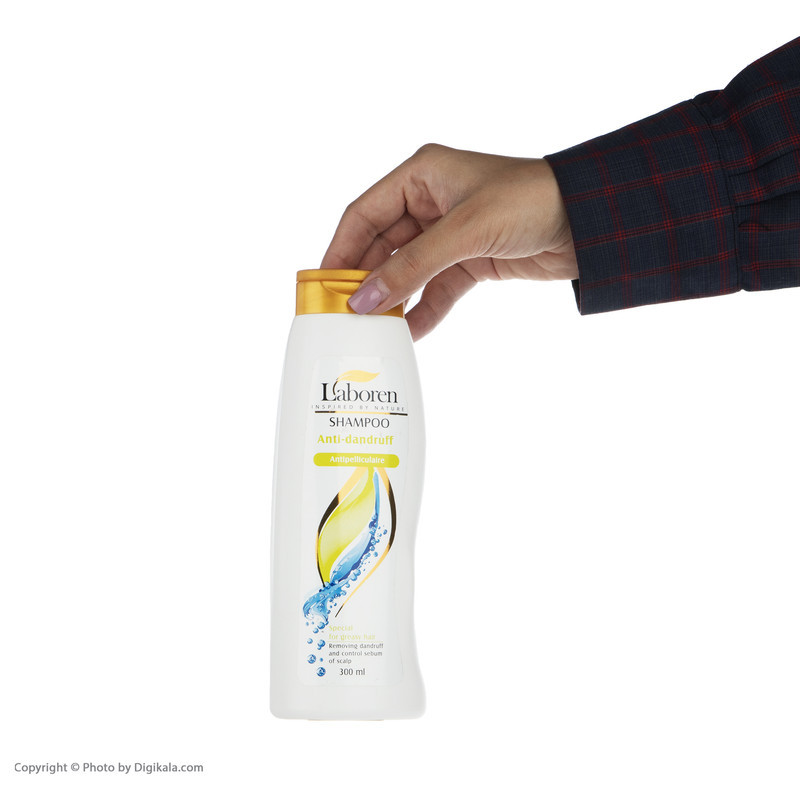 شامپو مو لابورن مدل Anti Dandruff حجم 300 میلی لیتر