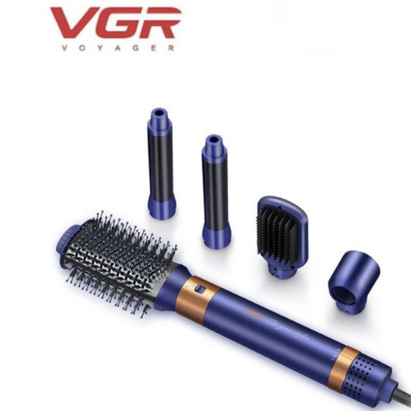 سشوار برس‌دار حالت‌دهنده 800 وات وی جی ار مدل V-587 5in1