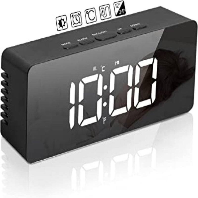 ساعت دیجیتال مدل آینه ای کد DS-3698-MAX