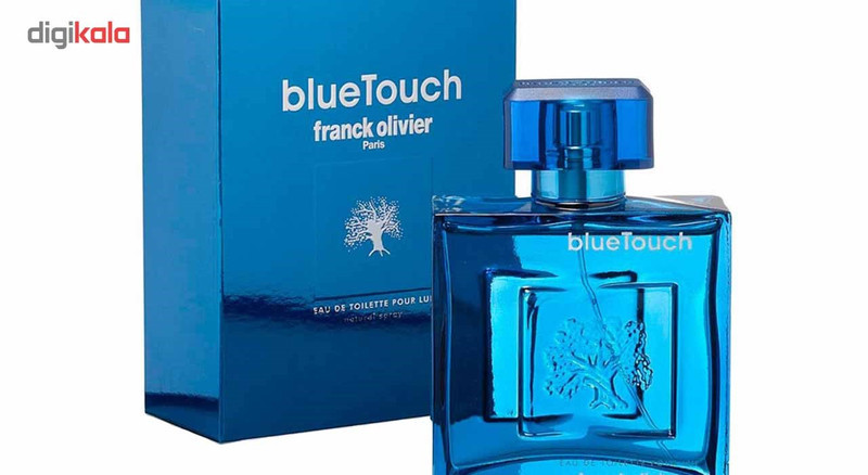 ادوتویلت مردانه فرانک اولیور مدل Blue Touch حجم 100ml