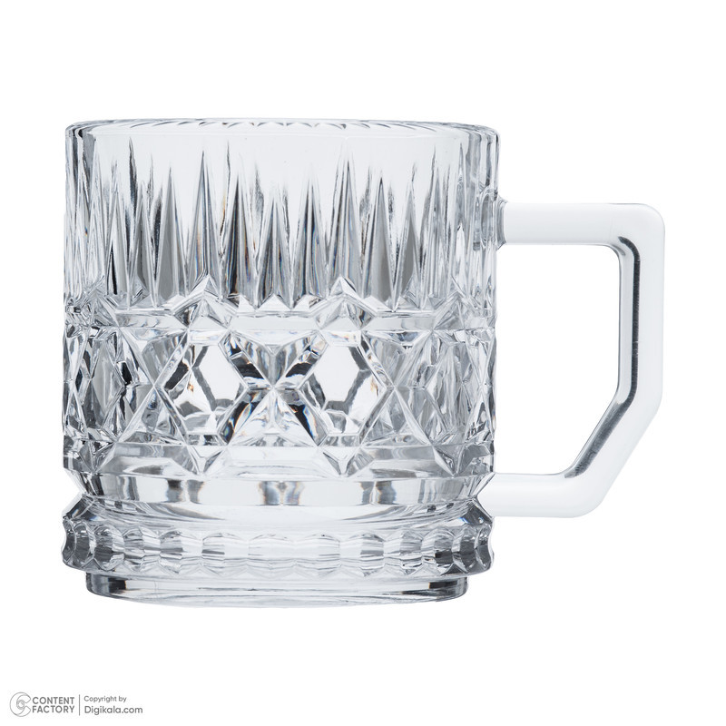 لیوان نوری تازه مدل Stella کد NT20700600w بسته 6 عددی