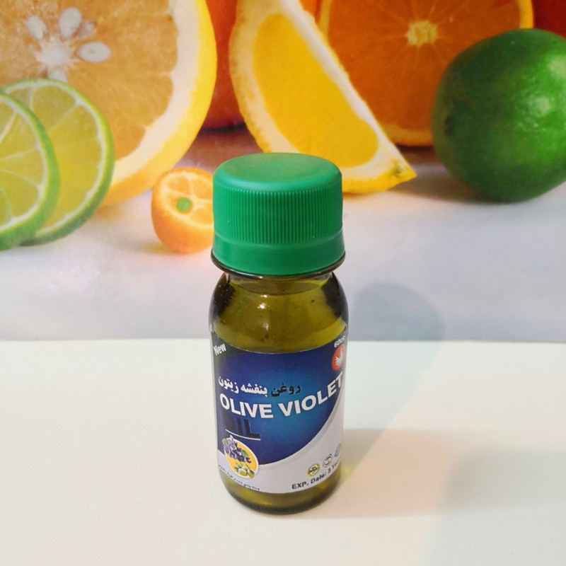 روغن بنفشه پامکا مدل پایه زیتون حجم 60 میلی لیتر