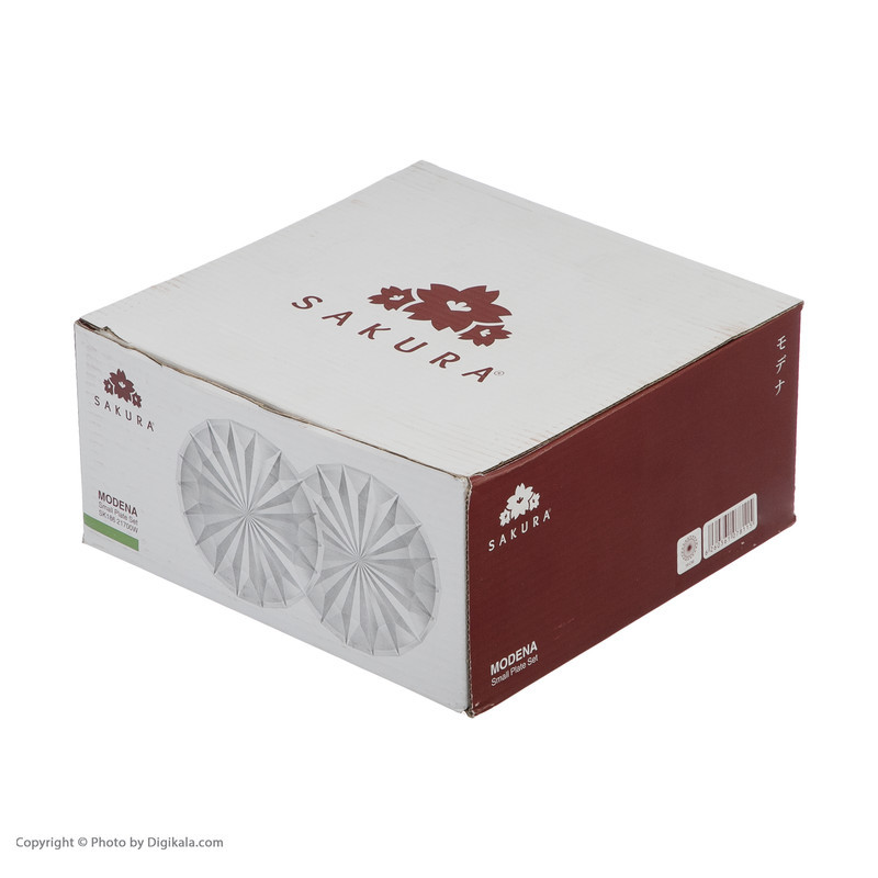 پیش دستی ساکورا مدل مودنا کد SK18621700W بسته 6 عددی