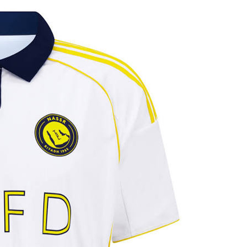 ست پولوشرت و شلوارک ورزشی مردانه مدل النصر عربستان Away 2026
