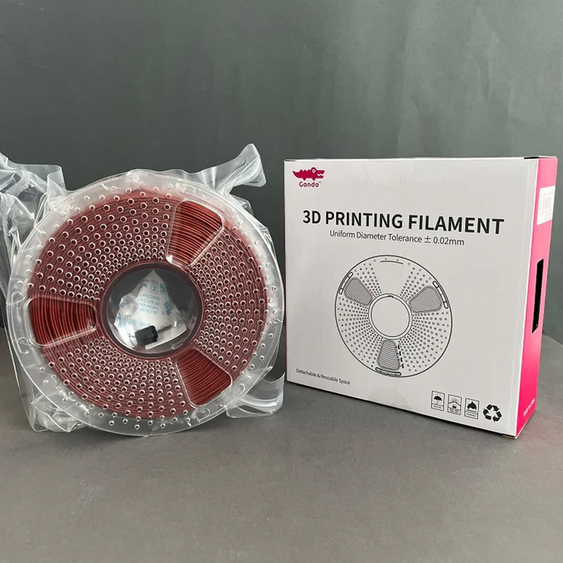 فیلامنت پرینتر سه بعدی ابزارهای ساخت و تولید گاندو مدل Pla Marble قطر 1.75 میلی متر 1 کیلوگرم
