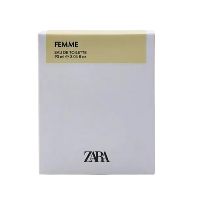 ادوتویلت زنانه زارا مدل Femme با رایحه معتدل حجم 90 میلی‌لیتر