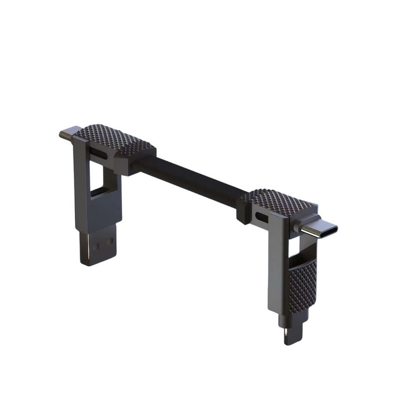 کابل تبدیل USB-C به لایتنینگ میم تک مدل  PDW100 طول 0.12 متر