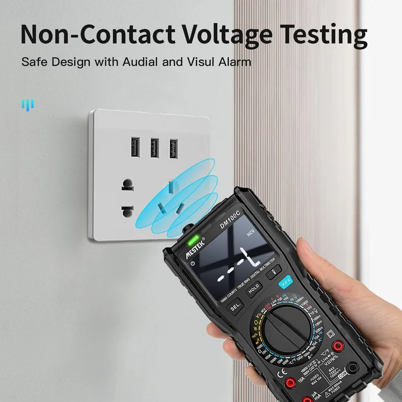 مولتی متر دیجیتال مستک مدل DM100C
