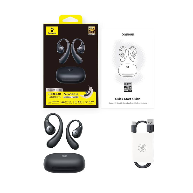هدفون بلوتوثی بیسوس مدل  Eli Sport 2 Open-Ear