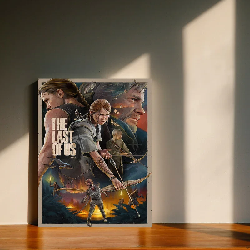 تابلو مدل گیمینگ لست اف اس last of us 2 کد 1269