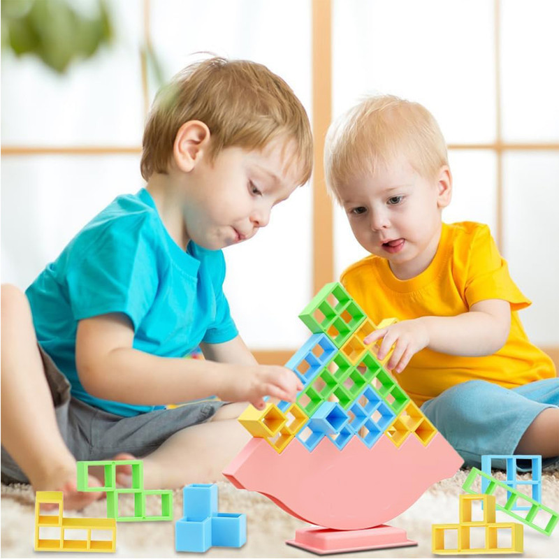 بازی فکری رساکو مدل تتریس تعادلی