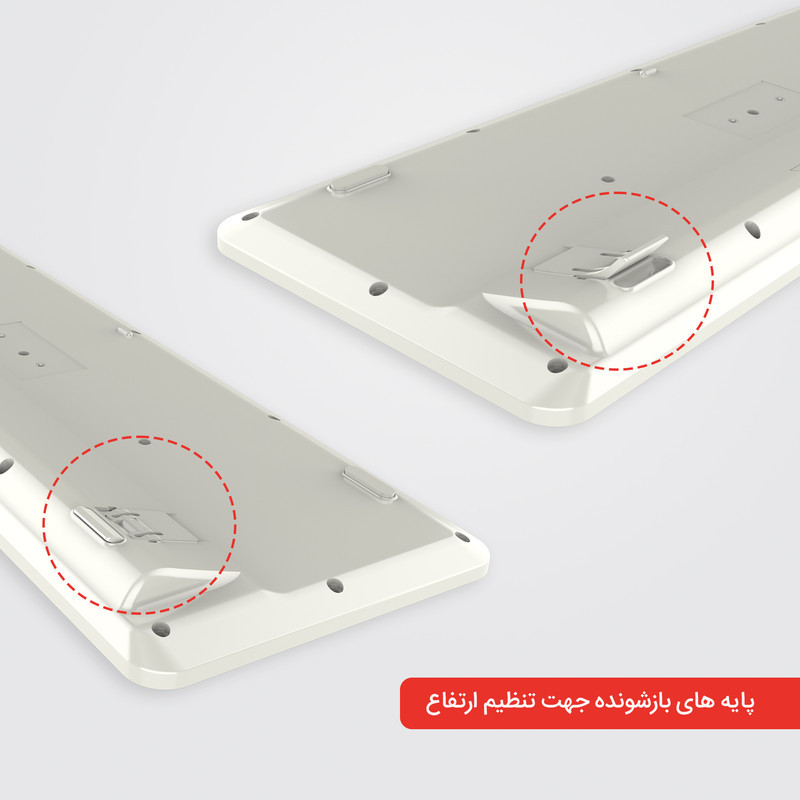 کیبورد ارگونومیک هترون مدل HK181