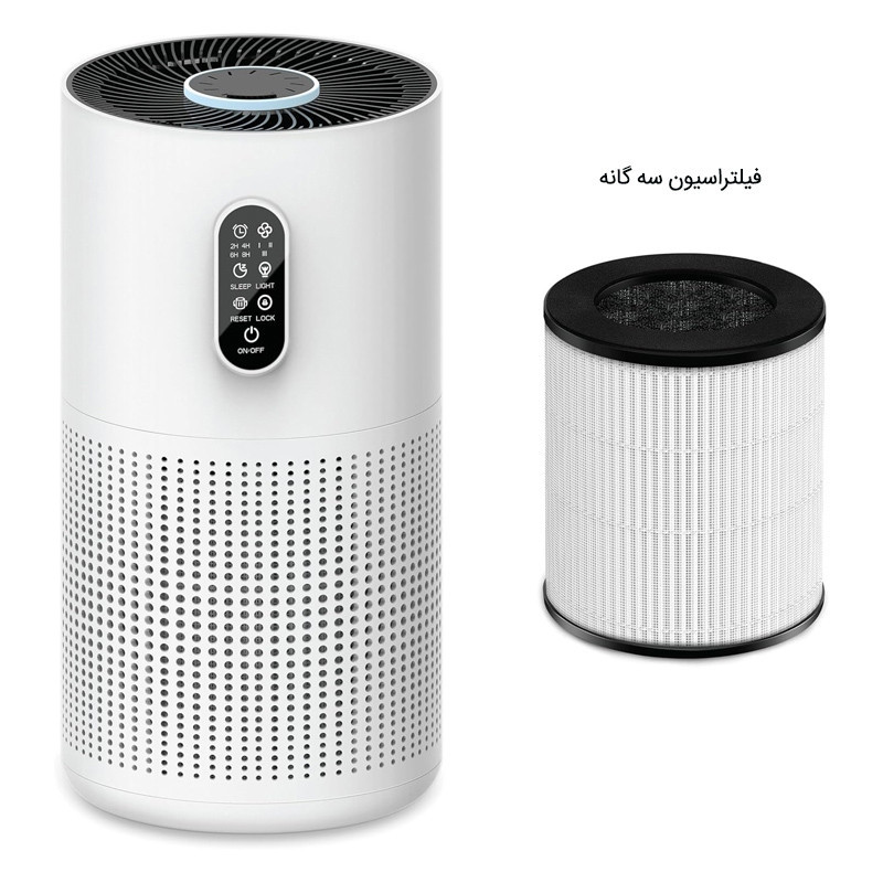 دستگاه تصفیه کننده هوا خانگی 3 مرحله ای گرین لاین مدل GL-AP18