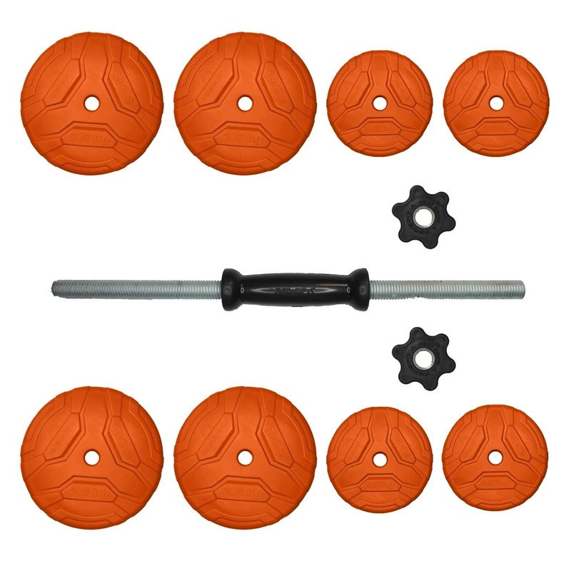 دمبل گرد قابل تنظیم 16 کیلوگرم رادیس فیت مدل DVP16-Mix1-one handle