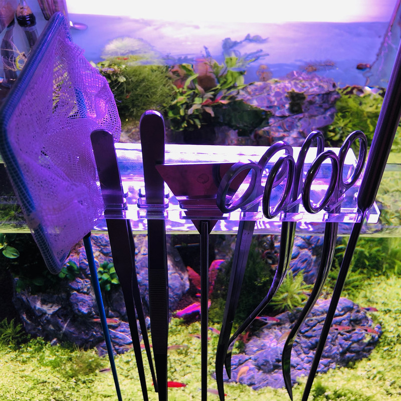 نگهدارنده قیچی و پنس آکواریوم مدل Aqua Land
