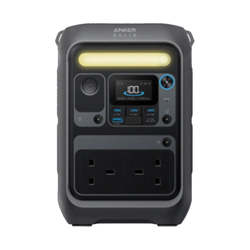 پاور استیشن 300 وات انکر مدل SOLIX C300 A1722 (AC Plug) ظرفیت 90000 میلی‌آمپرساعت معادل 288 وات ساعت