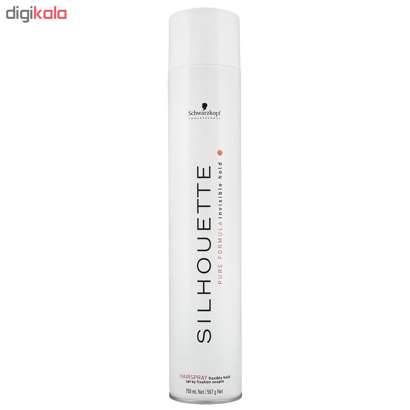 اسپری حالت دهنده مو شوآرزکوف مدل Professional Silhouette Flexible Hold حجم 750 میلی لیتر