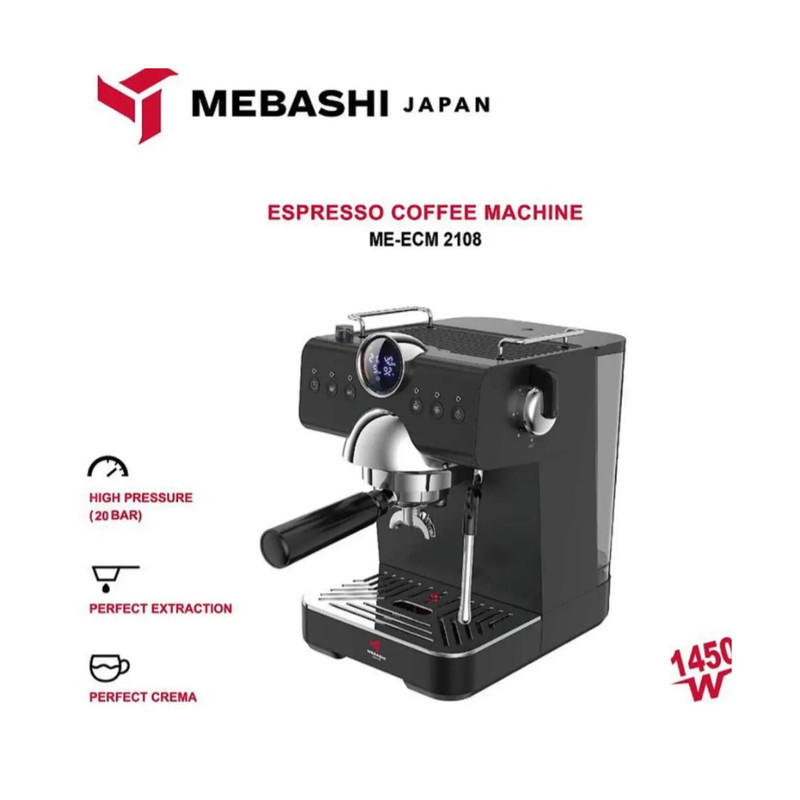 اسپرسو ساز 1500 میلی‌لیتر مباشی مدل ME-ECM2108