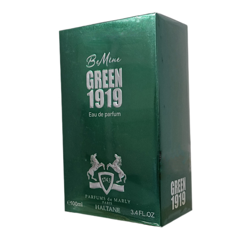 ادو پرفیوم مردانه بی ماین مدل Green 1919 با رایحه گرم حجم 100 میلی لیتر