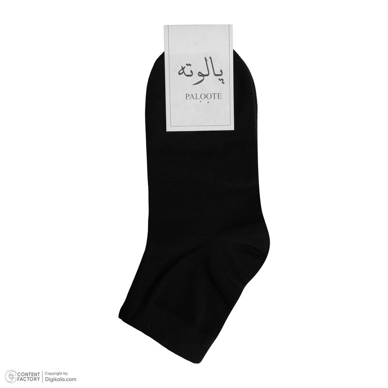 جوراب ساق کوتاه مردانه پالوته طرح ساده مدل PM-BBB