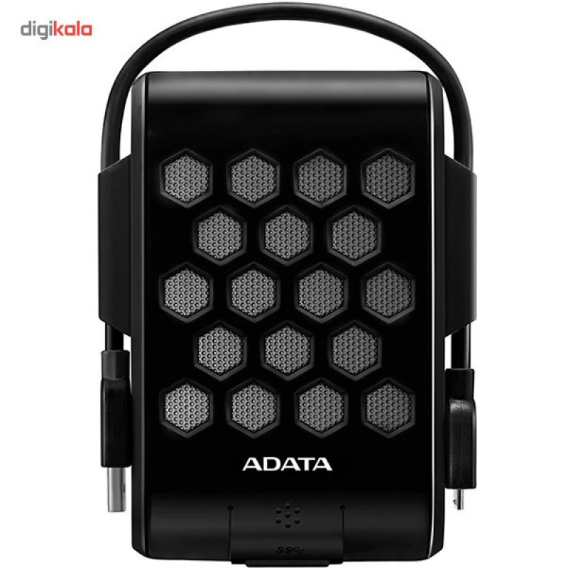هارد اکسترنال ای دیتا مدل HD720 ظرفیت دو ترابایت دارای رابط USB Type-A 3.2