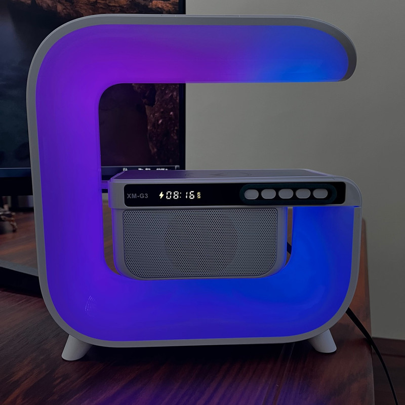چراغ خواب مدل XM-G3 طرح اسپیکر دار