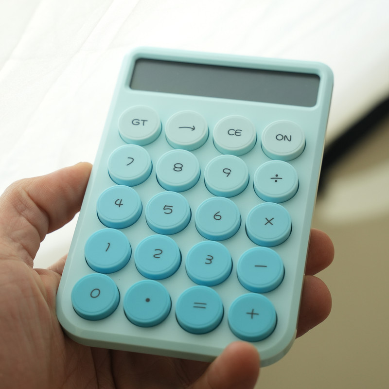 ماشین حساب رومیزی مدل پاستلی کد OS-9166