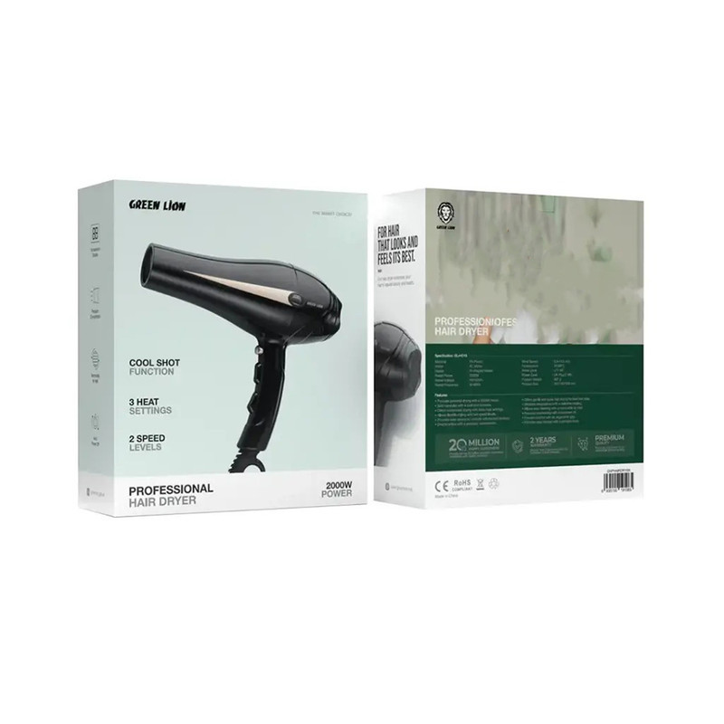 سشوار گرین لاین مدل PROFESSIONAL 2000W
