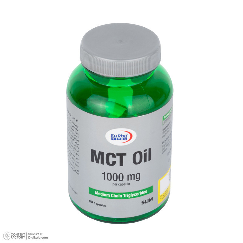 کپسول ژلاتینی ام سی تی اویل یوروویتال بسته 60 عددی