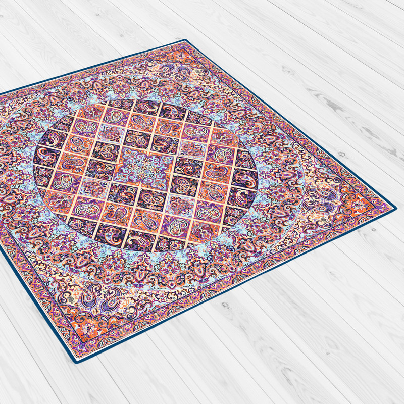 رومیزی طرح ترمه کد 9915