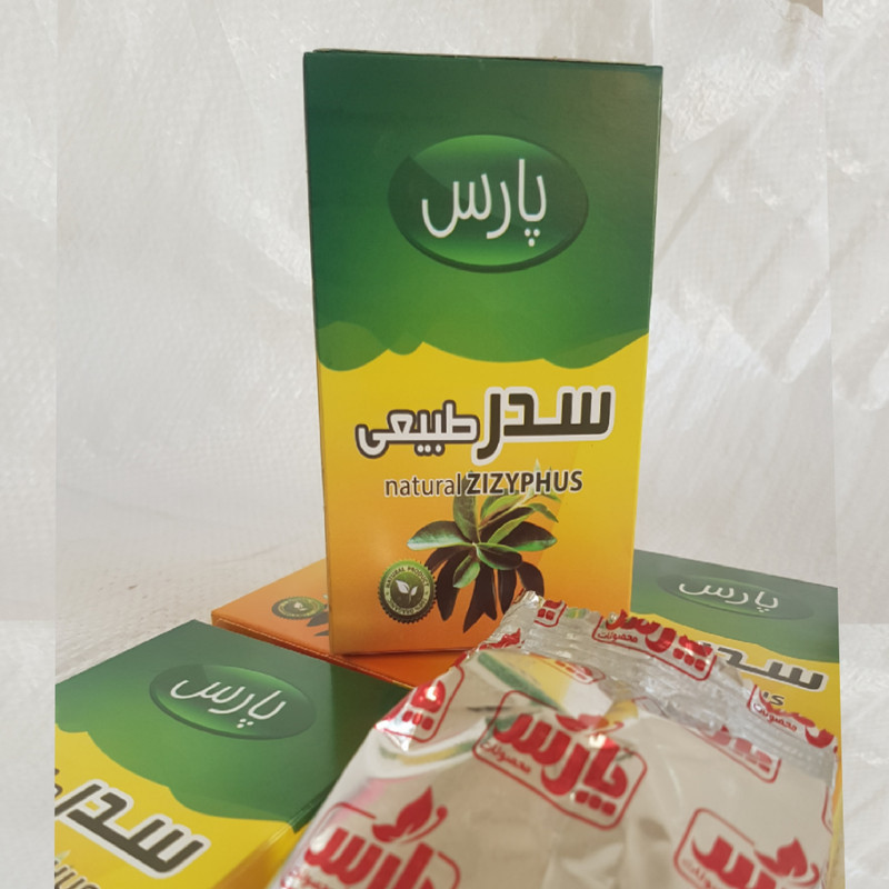 پودر تقویت کننده مو پارس محبوب حناء یزد مدل سدر طبیعی وزن 100 گرم بسته 4 عددی