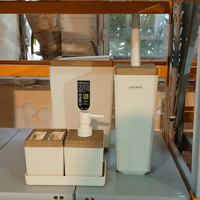 ست سرویس بهداشتی 5 تکه کنتراست مدل TP9900