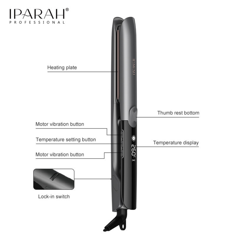 اتو و حالت‌دهنده‌ی مو حرفه ای ای پاراه مدل P-112