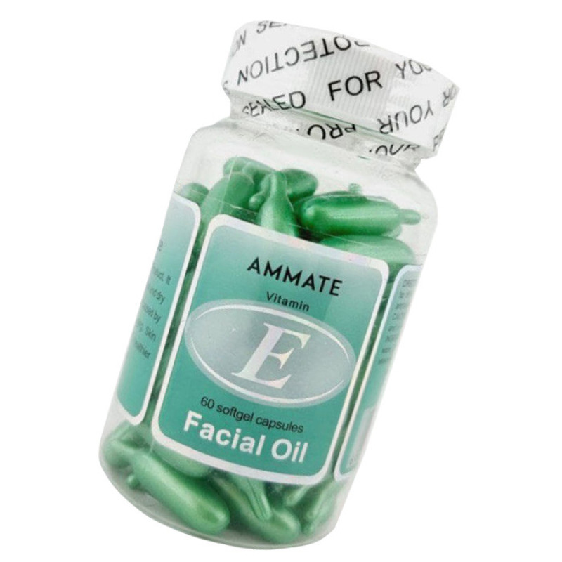 کپسول ضد چروک امیت مدل ویتامین E حجم 1.6 میلی لیتر بسته 60 عددی