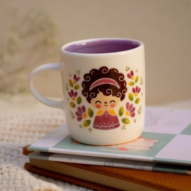 ماگ مدل هایدی و گل
