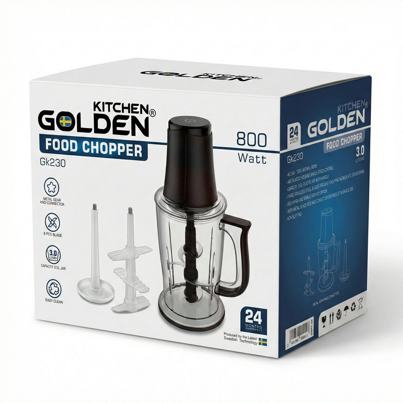 خردکن 3 لیتری گلدن کیچن مدل Gk230