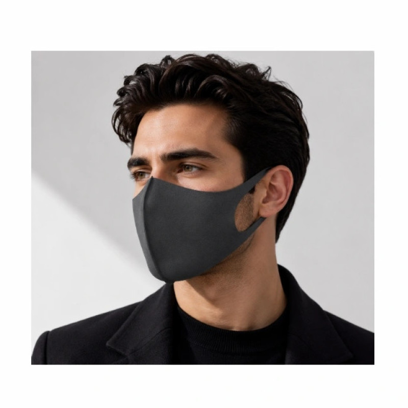 ماسک پارچه ای مدل Mu 22162211 بسته 2 عددی