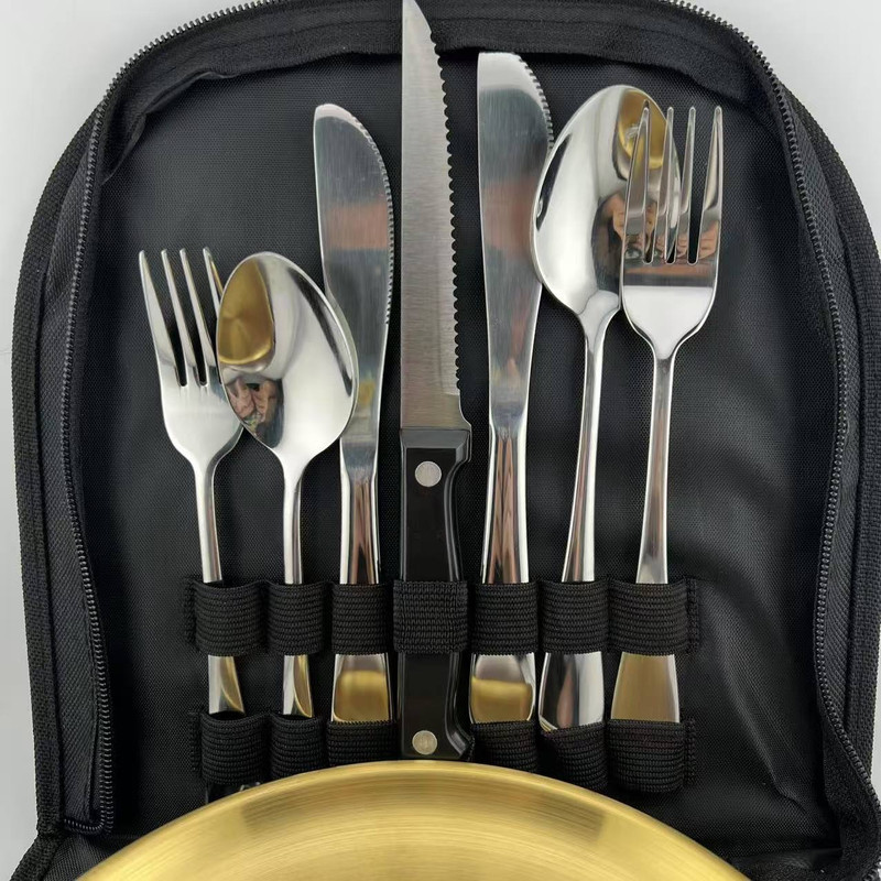 مجموعه ظروف سفری 2 نفره کد Stainless steel