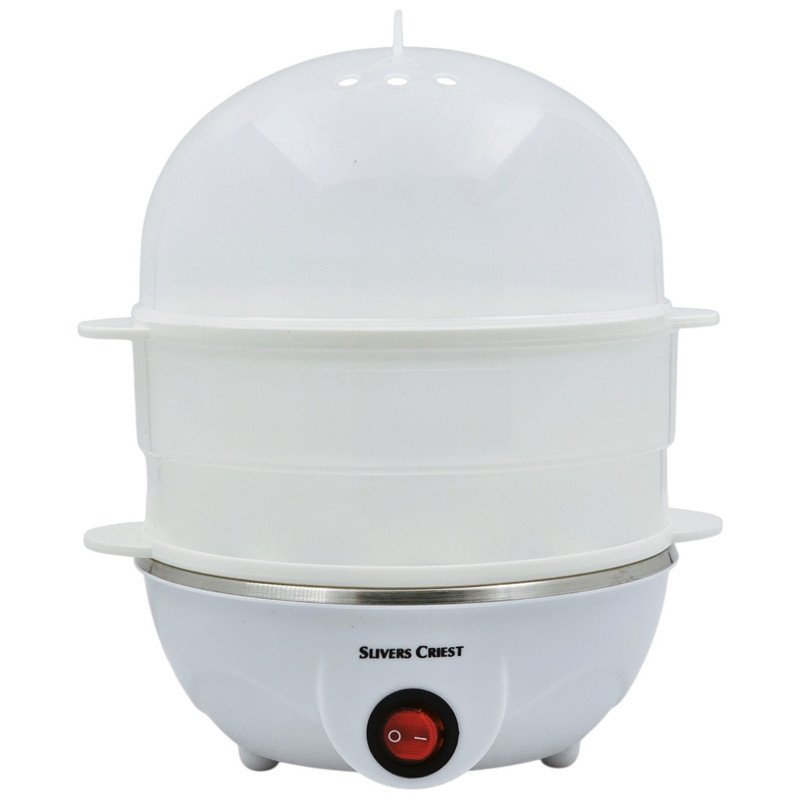 تخم‌مرغ پز سیلور کرست مدل SC-3102 با ظرفیت چهارده عدد تخم‌مرغ