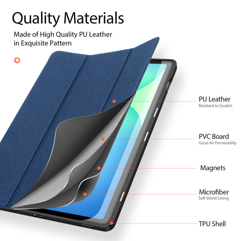 کیف کلاسوری بادیگارد مدل Domo مناسب برای تبلت سامسونگ Galaxy Tab S10 FE Plus 13.1 inch