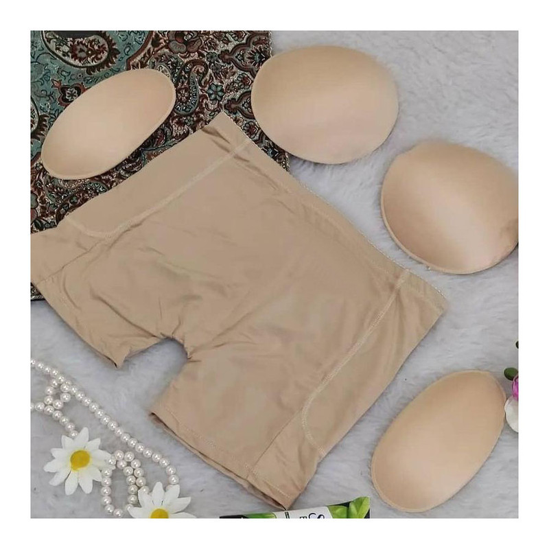 شورت گنی زنانه غوغا مدل پروتز بغل ران متحرک کد mn-0126KER
