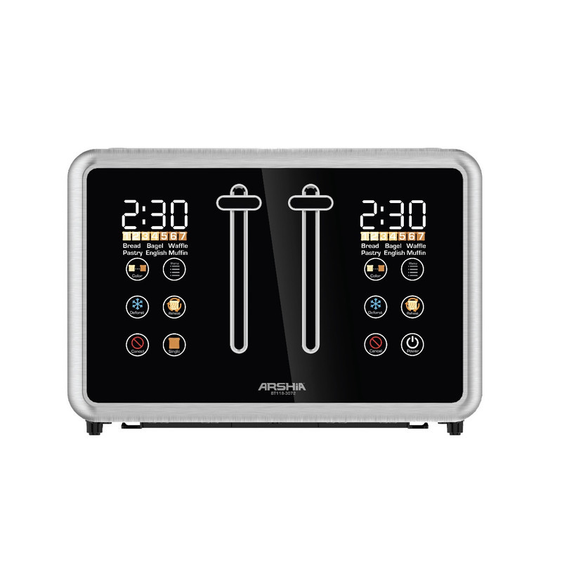 توستر 4 اسلایس عرشیا مدل BT118-3072