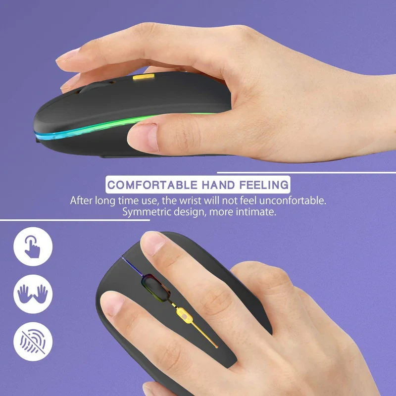 ماوس بی سیم مدل Slim RGB