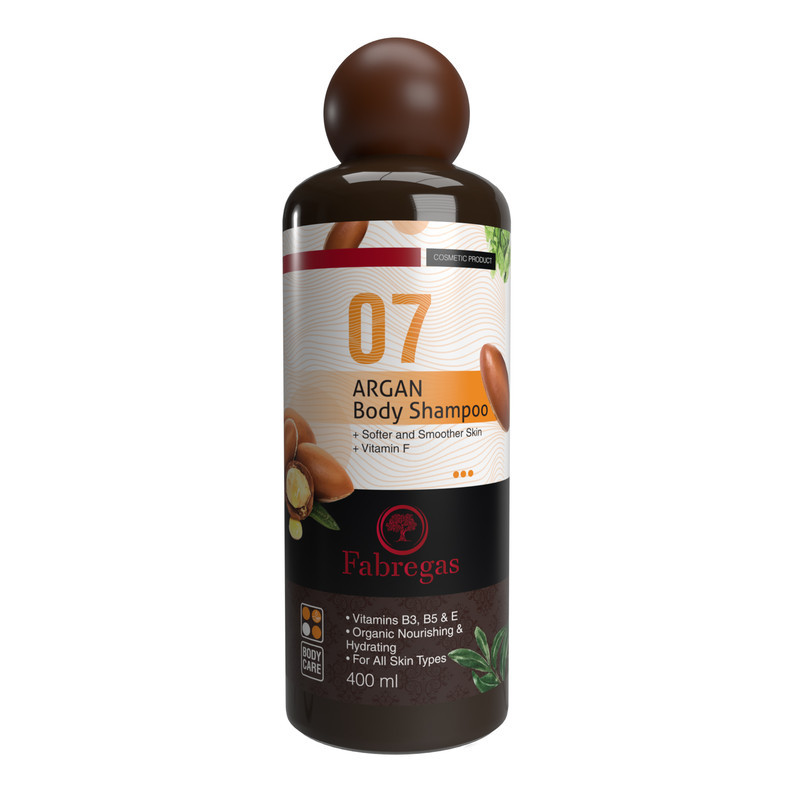 شامپو بدن فابریگاس مدل Argan حجم 400 میلی لیتر