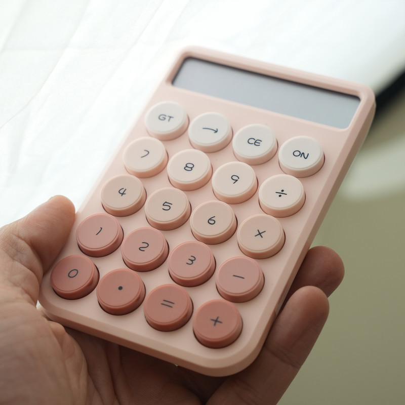 ماشین حساب رومیزی مدل پاستلی کد OS-9166